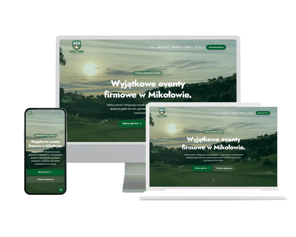 Golf Time Golf Academy project