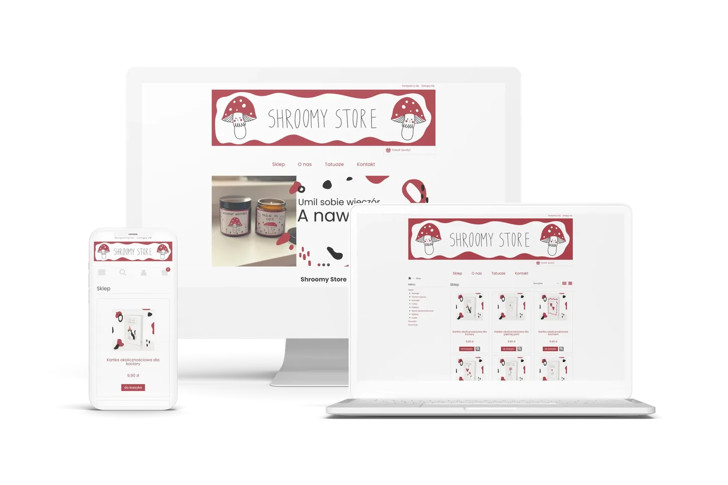 Shroomy Store project